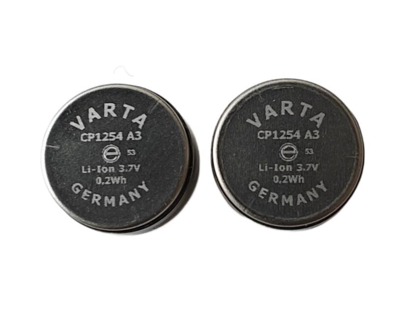 Z55H CP1254 Replacement Battery 2-Pack – Compatible With Sony WF-1000XM4/XM3, Jabra Rox, Galaxy Buds CP & Other Wireless Earbuds
