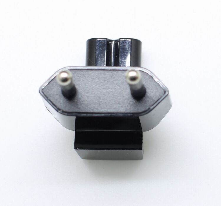 2PCS EU 2Prong 2Pin AC Power Adapter Duckhead Wall Plug For Samsung G