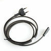 6ft Black EU PLUG  Power Cord Cable For Apple TV TV3 Mac Mini Time Capsule