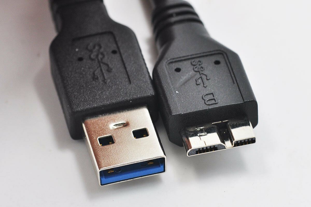 USB 3.0 Hard Drive Cable For WESTERN DIGITAL WD My Passport Ultra Portable 1TB