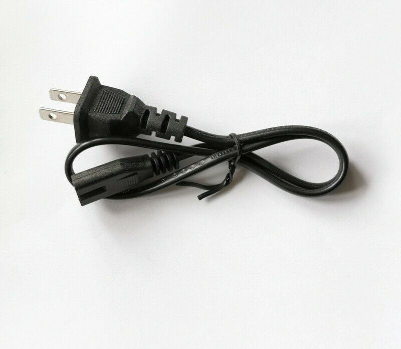 0.5M 7A 125V 2 Prong Figure 8 Power Cable Cord  wire For PS3 Slim HP adapter
