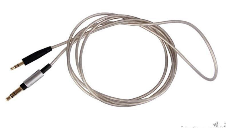 New Silver Plated Audio upgrade Cable For B&W Bowers Wilkins P5 P7 Headphones