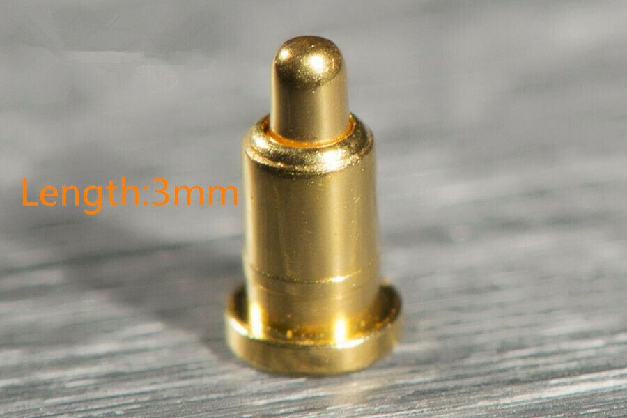 20pcs 3mm 9mm Pin Head Spring Loaded Signal Test Probes SMT Pogo Pins Connector