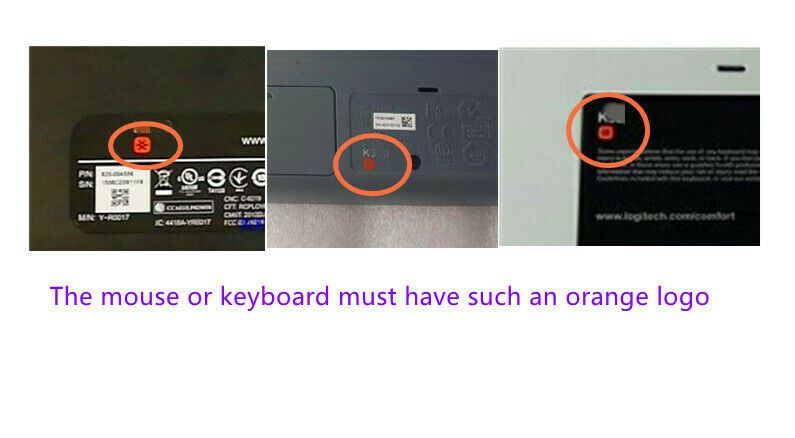 Unifying Receiver 1 to 6 Devices USB Dongle for Logitech Wireless Keyboard Mouse