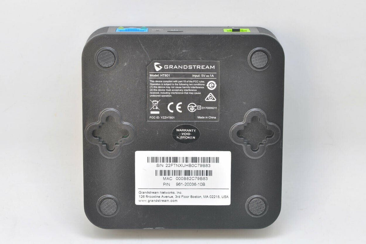 SONIC/GrandStream GSHT801 1port FXS Analog Telephone Adapter Magconn