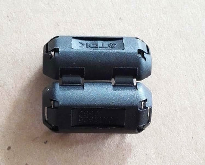10x TDK Φ5 5mm Clip On EMI RFI Filter Snap Around Ferrite Black ZCAT1325-0530A