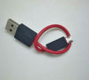 Short Micro USB Charging Cable For beats Powerbeats wireless 2 Bluetooth - Red