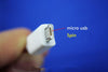 5X White Micro USB data charger cable 24AWG SKN6458A for android phone tablets