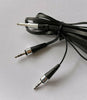 Flat Audio AUX Cable with mic For NAD VISO HP30 BT headphone