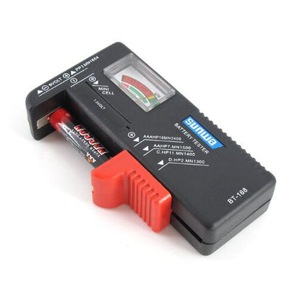 AA/AAA/PP3/6F22  Universal Button Cell Battery Volt Tester Checker 9V 1.5V