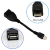USB 2.0 A to Micro B OTG Adapter Host Cable For GALAXY S3 S4 Nexus 7 8 HTC One