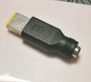 5.5mm Round Tip to Square Tip for IBM Lenovo Thinkpad Laptop Notebook Adapter