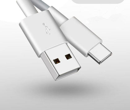 3FT White USB Sync Charge Fast Charger Type C Cord Cable for Zte Zmax Pro Z981