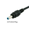 DC Power 4.5 x 3.0mm Male to 7.4x 5.0mm Female Jack Adapter Cable For HP Laptop