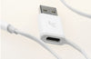 Short 2 in 1 3a Usb to Type-C Fast Charging Data Cable Sync Cord Quick Charge