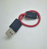 SHORT MICRO USB CABLE CHARGER CORD FOR BEATS POWERBEATS 2 or 3 Red
