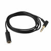 HIFI 3.5mm Male To Female Earphone EarBud Extension Cable For AKG Sony Audio