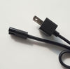 US 0.5m 2-prong Power  cable for Microsoft 1536 1625 Surface Pro 2 3 4 charger