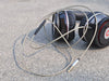 Silver Audio Aux Cable with Remote & Mic for Sony Mdr-X10 X920 Xb900 headphones