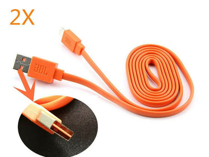 2X For JBL Charge 2 2+ Flip 3 Bluetooth Micro USB 2.0 Fast Charger Flat Cable
