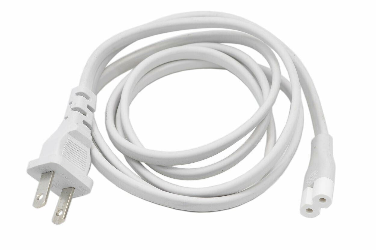 White AC Power Cord Cable For Apple Mac Mini 2010 2011 2012 2014 2018 White AC Power Cord Cable For Apple Mac Mini 2010 2011 2012 2014 2018