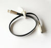 2X Short 30cm 3A fast charge TYPE C USB-C data cable with LED For Phone & Tablet