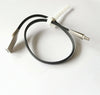 2X Short 30cm 3A fast charge TYPE C USB-C data cable with LED For Phone & Tablet