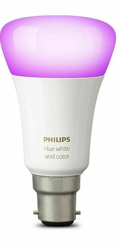 Philips Hue B22 Richer Colors White and Color LED Light 9290011421 A60 10W
