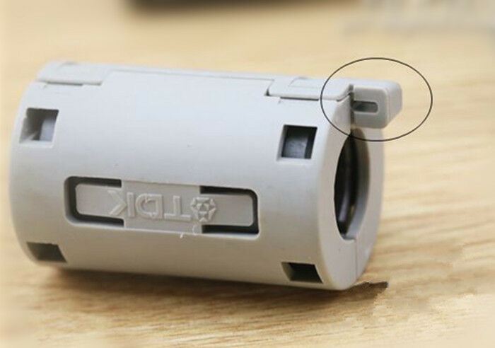 TDK ZCAT 2132-1130 RFI EMI Cable Filter Ferrite Core Clip On TDK ZCAT 2132-1130 RFI EMI Cable Filter Ferrite Core Clip On