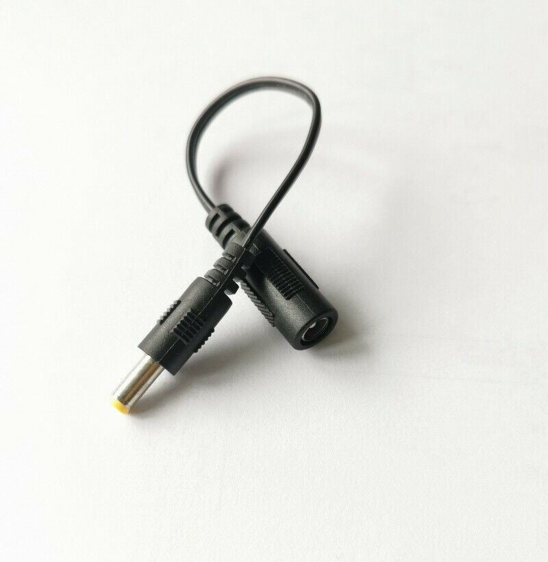 DC-Reduzierung 5,5x2,1mm auf 5,5x1,7mm Adapter, 40mm DC-Reduzierung 5,5x2,1mm auf 5,5x1,7mm Adapter, 40mm