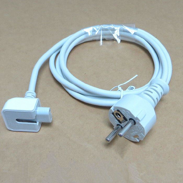 Europe EU AC Power Adapter Extension Cable cord for apple macbook pro  charger
