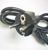 3ft EU IEC-C5 power cable cord C5 2 Pin Clover Leaf Mains Power Cord 3X0.75mm2