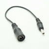 2pcs  DC Plug Power Connector AC Adapter 2.1 x 5.5mm Female to 4.8 x 1.7mm Male