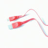 2X 30cm Red Flat Micro USB cable Cord For JBL UA FLASH ROCK/ React Headset